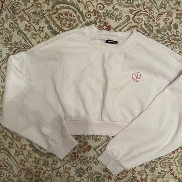 PLAYBOY Tops - Playboy by PacSun Women Crop Sweatshirt